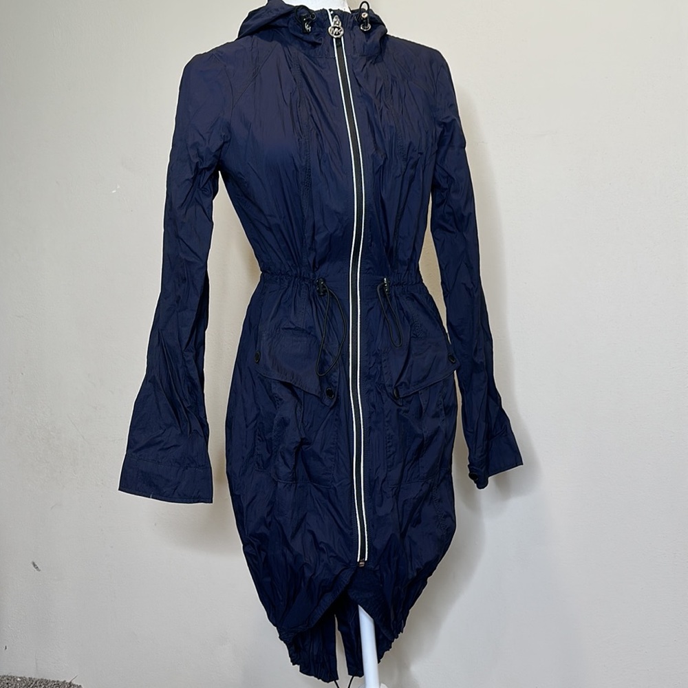 Michael Kors Long Wind Breaker